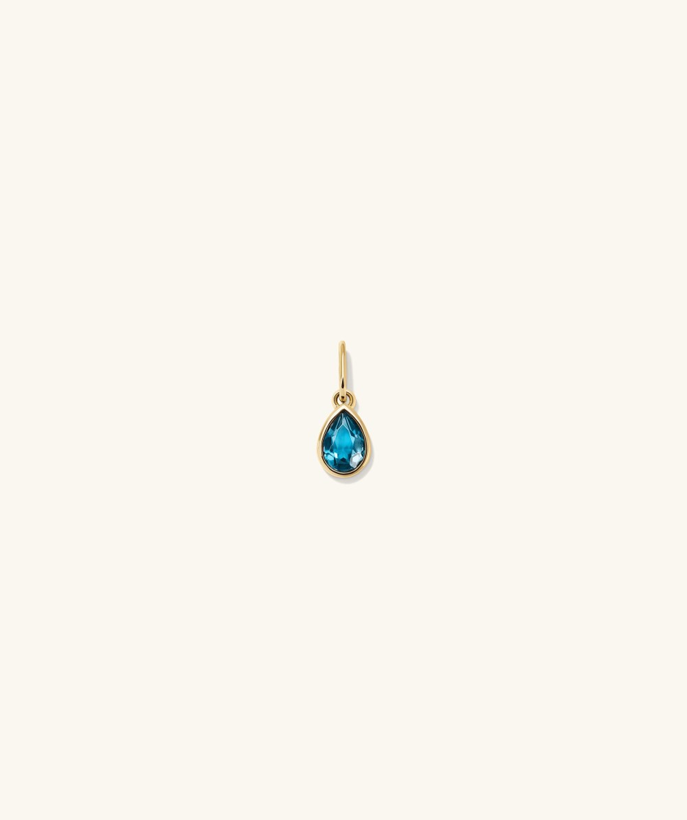 Mejuri Small Pear Pendant - 14k Yellow Gold Canada Store