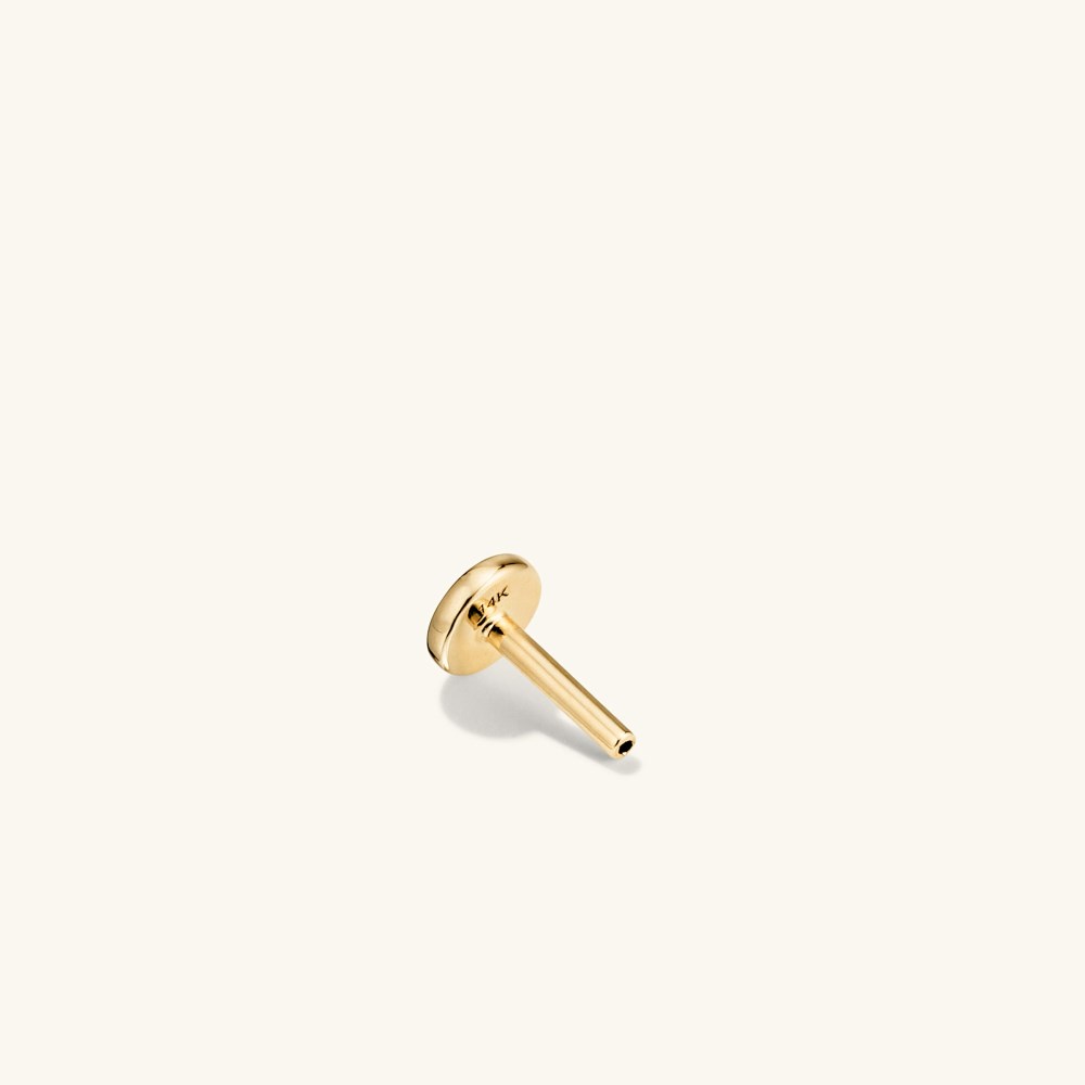 Mejuri Flat Back Post - 14k Yellow Gold Canada Store