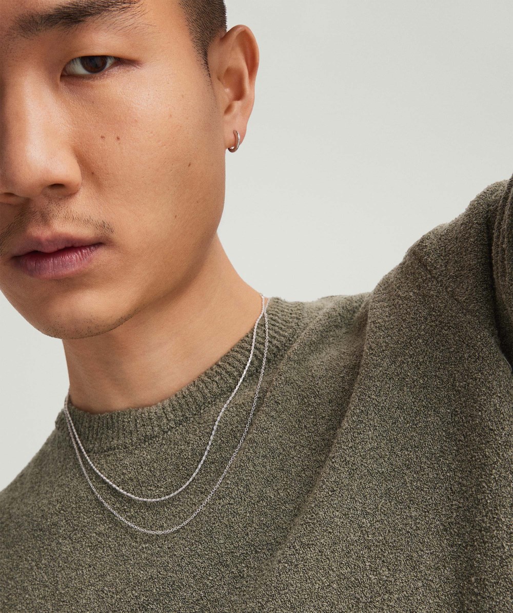 Mejuri Cable Chain Necklace - Sterling Silver Canada Store