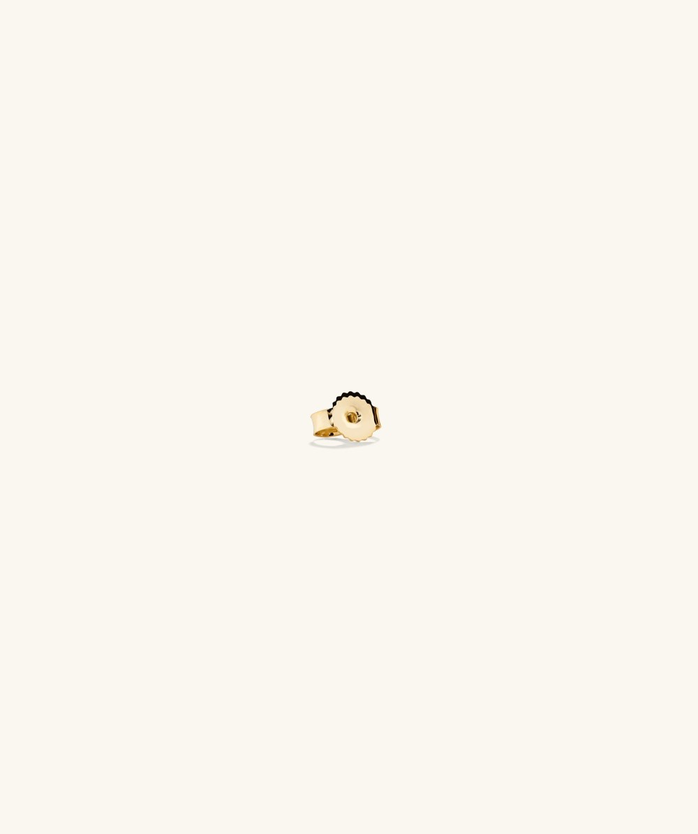 Mejuri Mini Baguette Diamond Stud - 14k Yellow Gold Canada Store