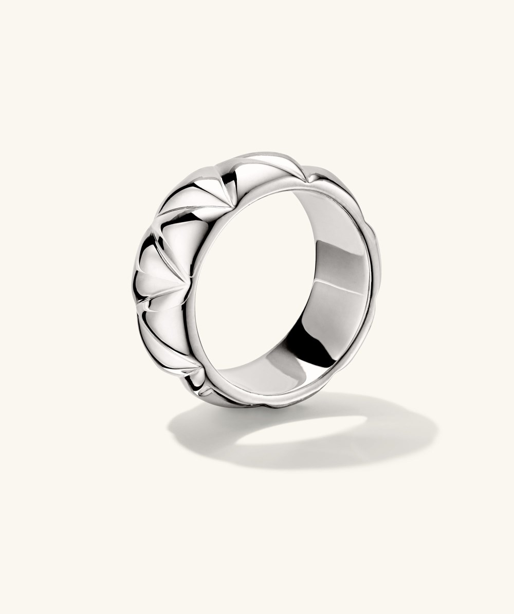 Mejuri Patra Chunky Ring - Sterling Silver Canada Store