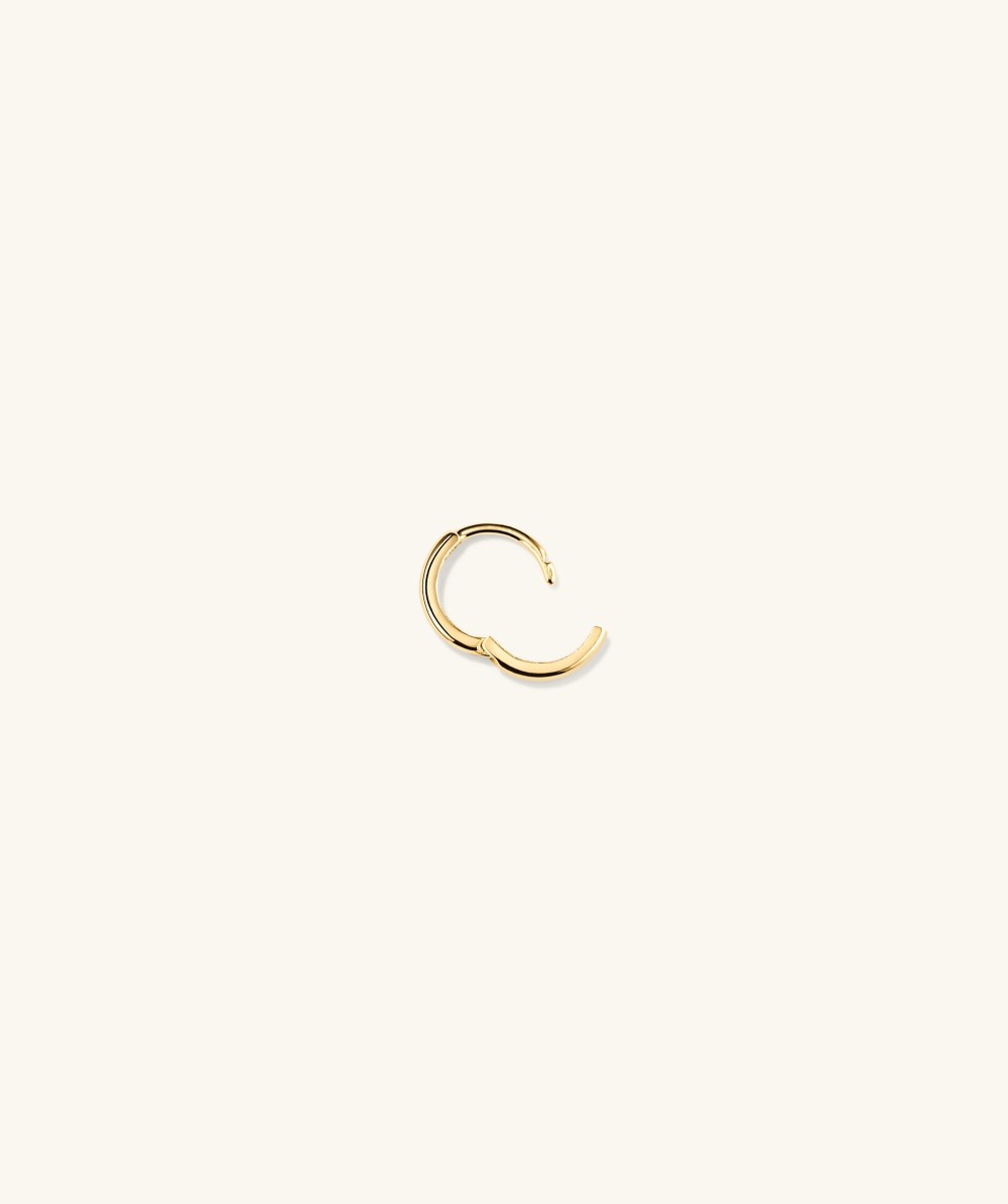 Mejuri Mini Hoop - 14k Yellow Gold Canada Store