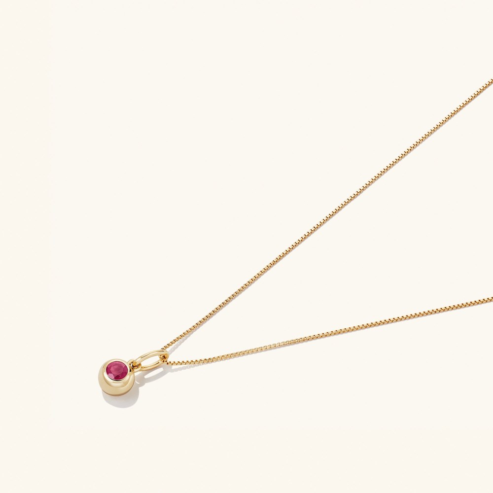 Mejuri Birthstone Sphere Charm - 14k Yellow Gold Canada Store