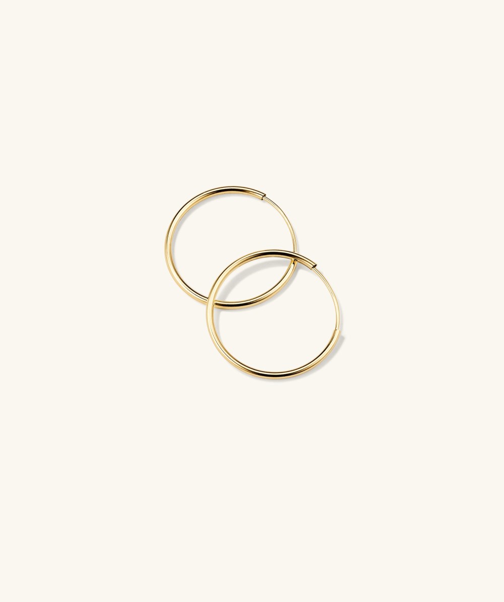 Mejuri Between Hoops - 14k Yellow Gold Canada Store