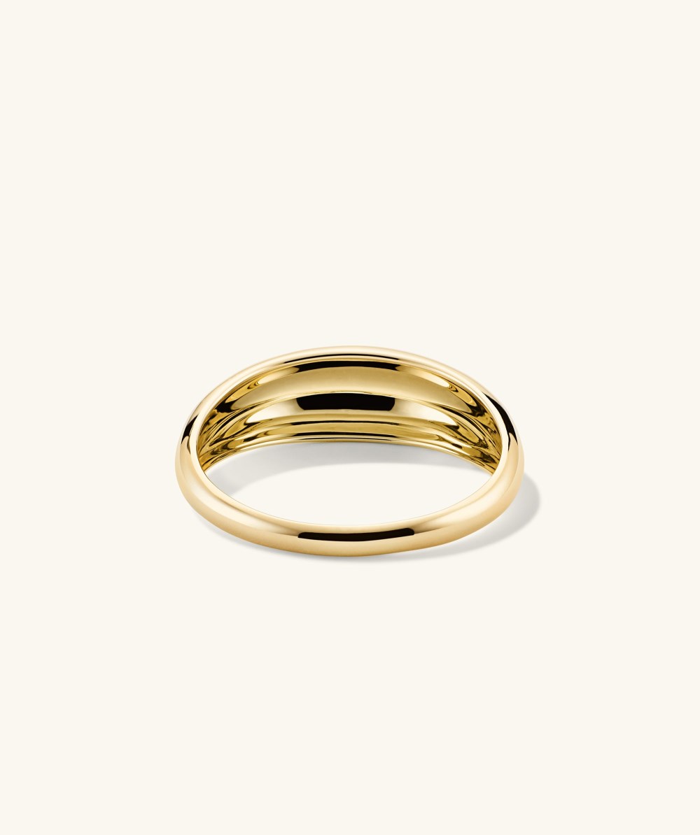 Mejuri Thin D?me Ring - 14k Yellow Gold Canada Store