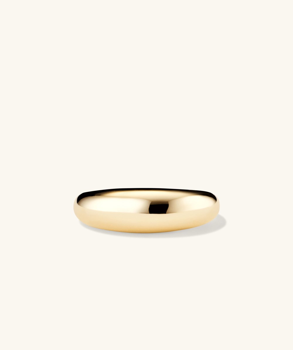 Mejuri Thin D?me Ring - 14k Yellow Gold Canada Store