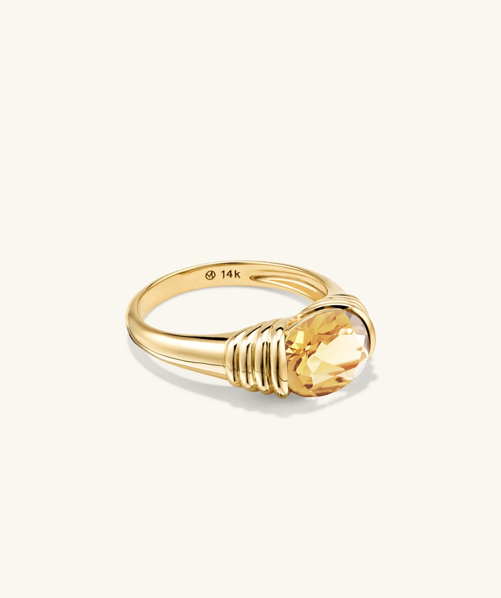 Mejuri Heirloom Ring - 14k Yellow Gold Canada Store