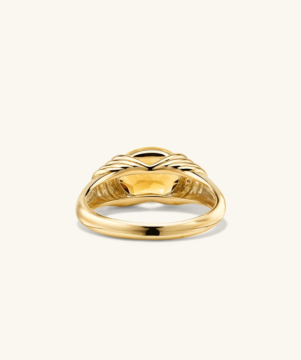 Mejuri Heirloom Ring - 14k Yellow Gold Canada Store