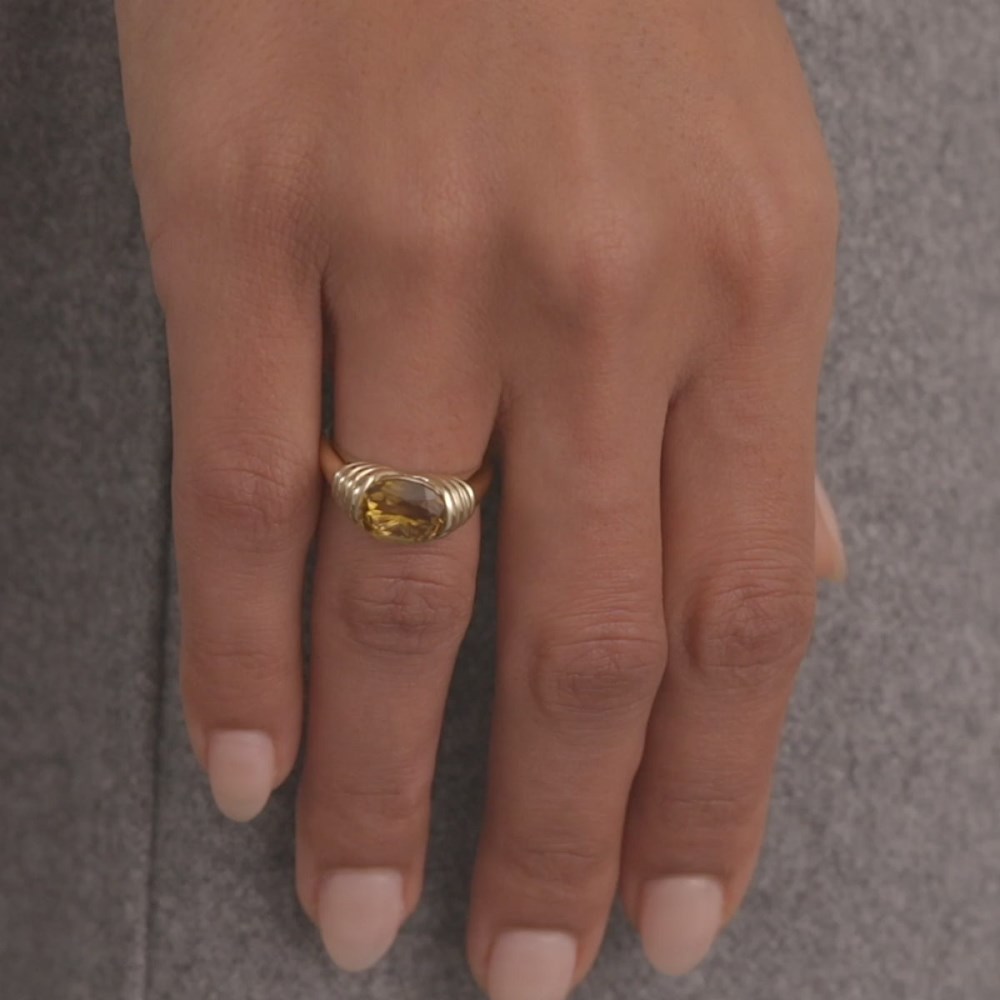 Mejuri Heirloom Ring - 14k Yellow Gold Canada Store