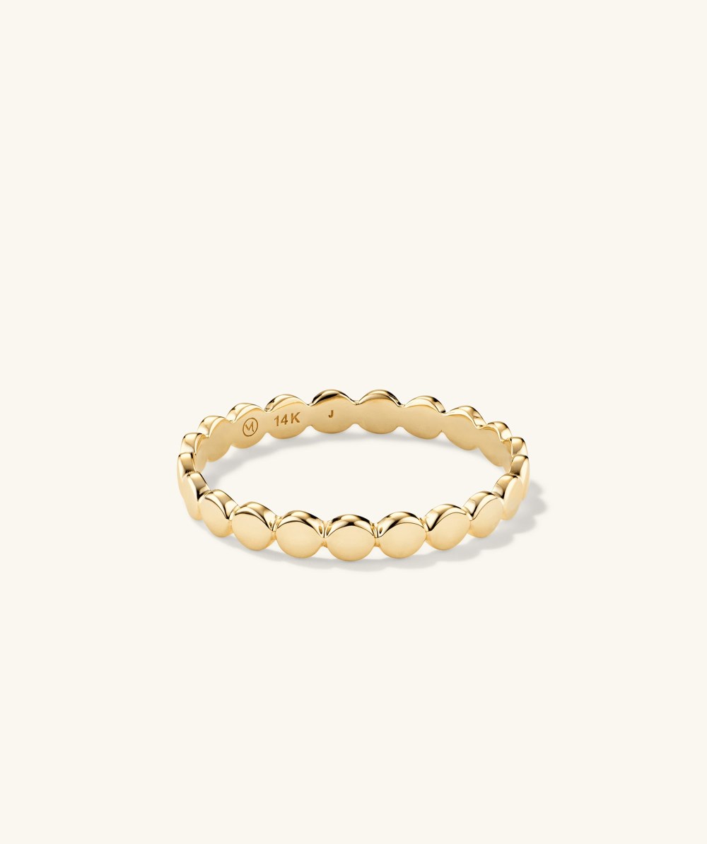 Mejuri Dot Ring - 14k Yellow Gold Canada Store