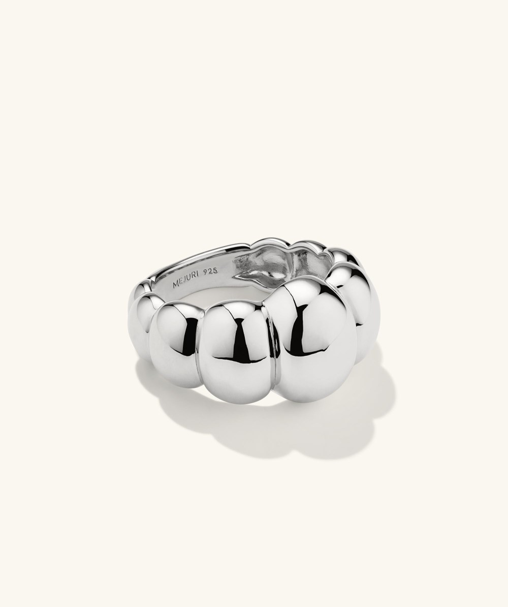 Mejuri Puffy Charlotte Ring - Sterling Silver Canada Store