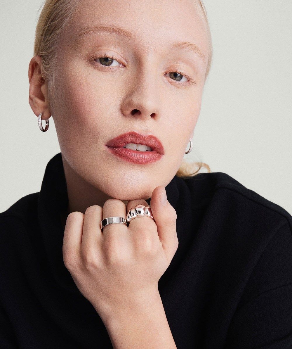 Mejuri Puffy Charlotte Ring - Sterling Silver Canada Store