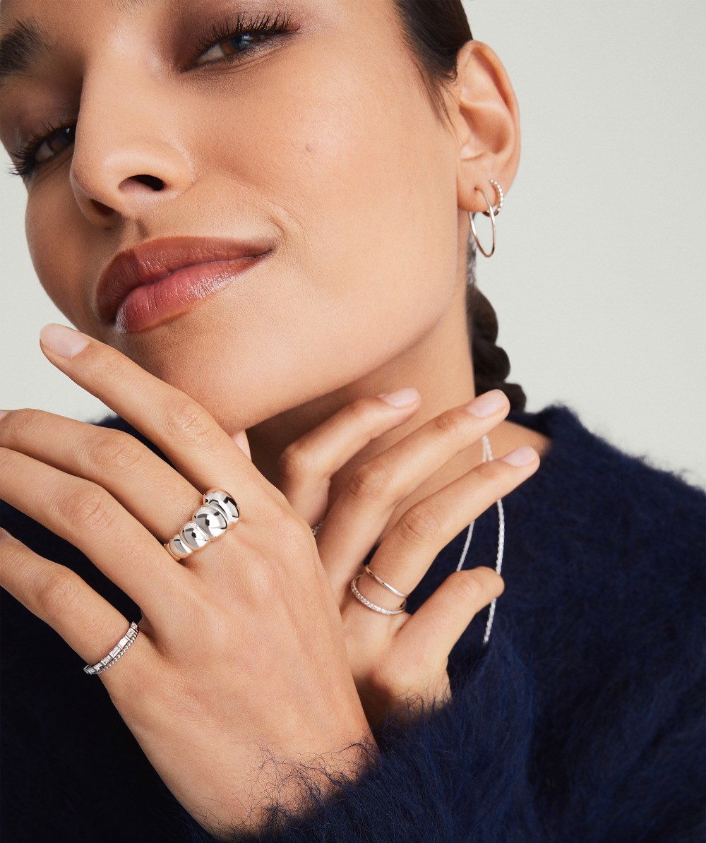 Mejuri Puffy Charlotte Ring - Sterling Silver Canada Store