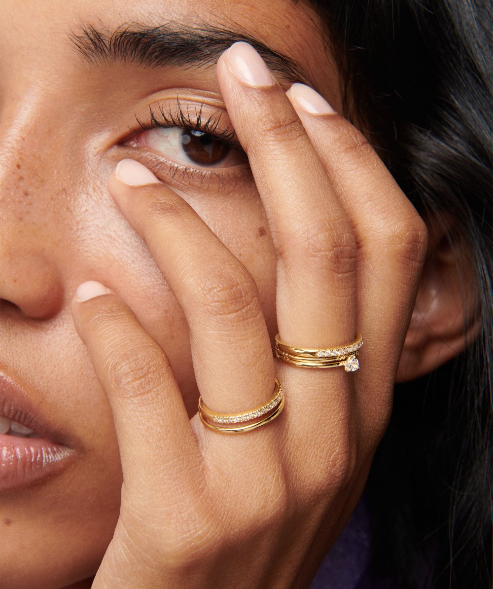 Mejuri Stacker Ring - 14k Yellow Gold Canada Store