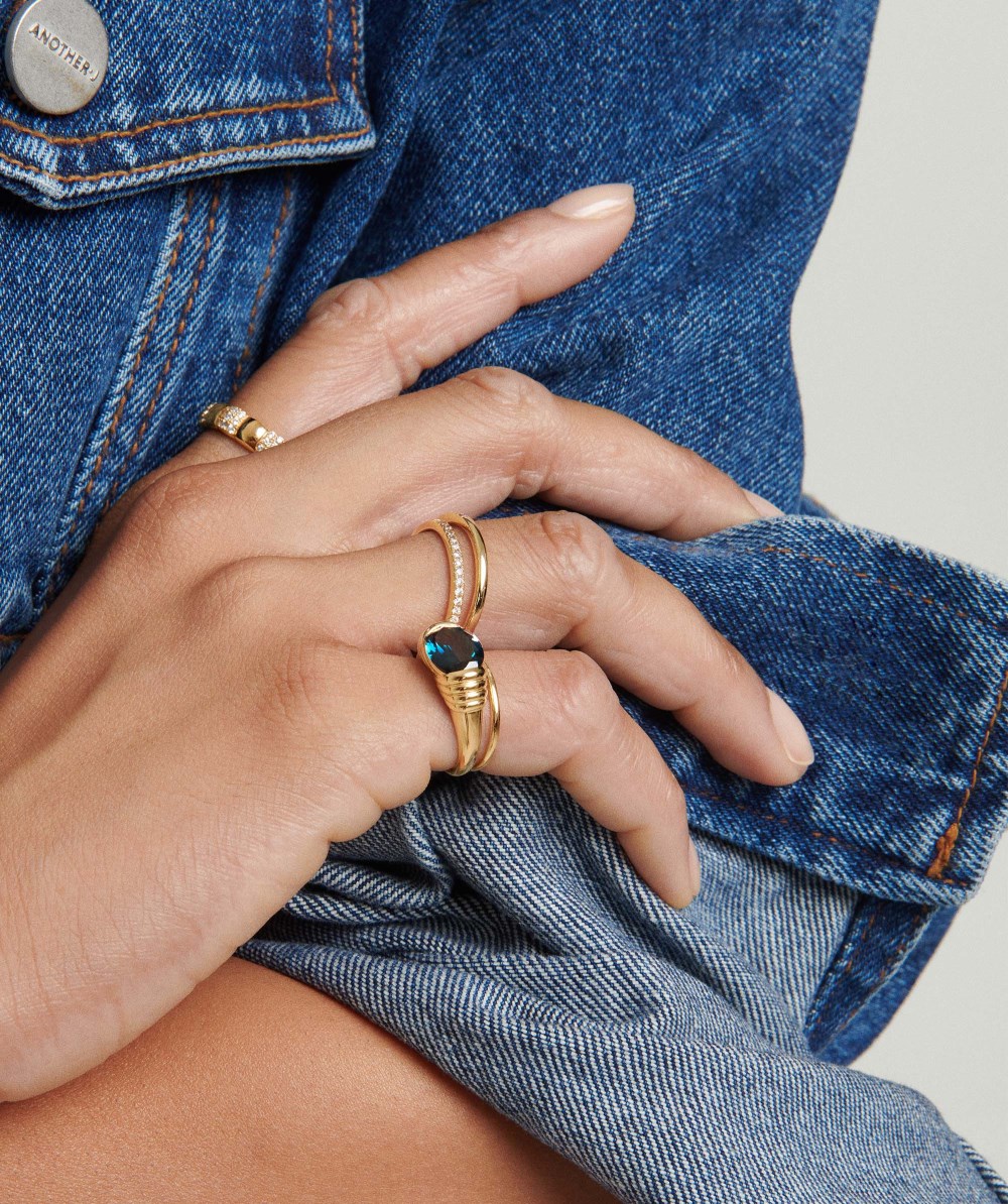 Mejuri Stacker Ring - 14k Yellow Gold Canada Store