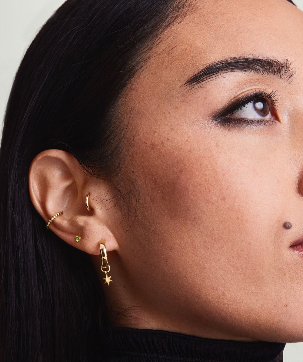 Mejuri Gemstone Mini Studs - 14k Yellow Gold Canada Store