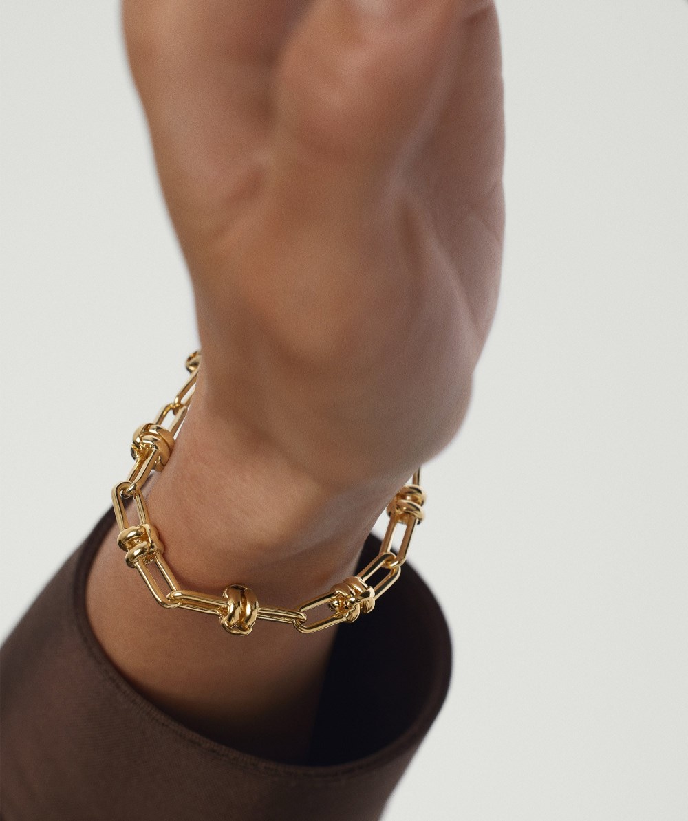 Mejuri Base Chain Convertible Bracelet - Gold Vermeil Canada Store