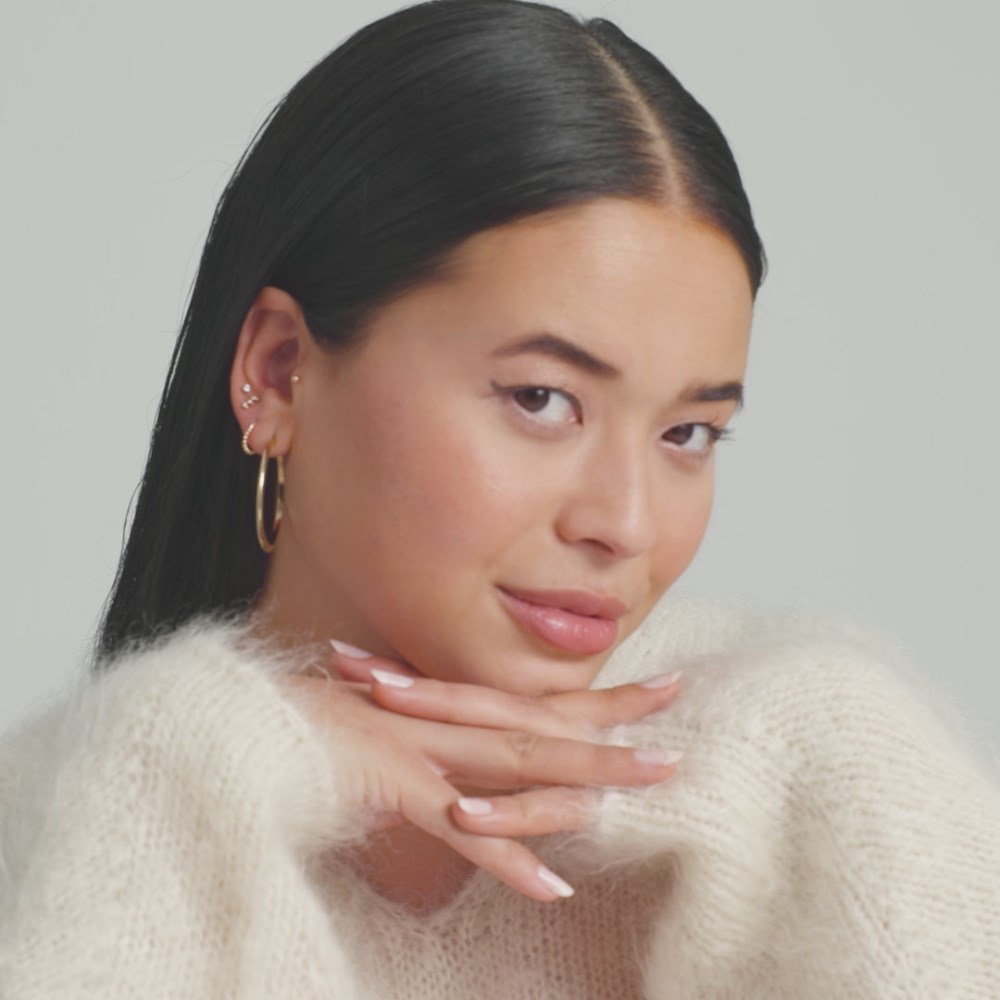 Mejuri Tube Oversized Hoops - Gold Vermeil Canada Store