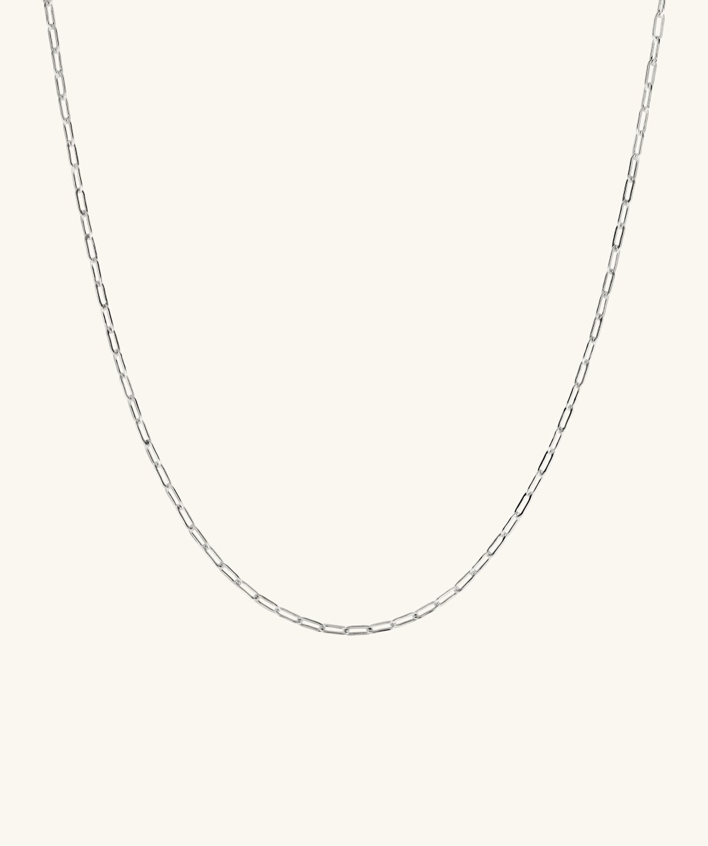 Mejuri Boyfriend Bold Chain Necklace - Sterling Silver Canada Store