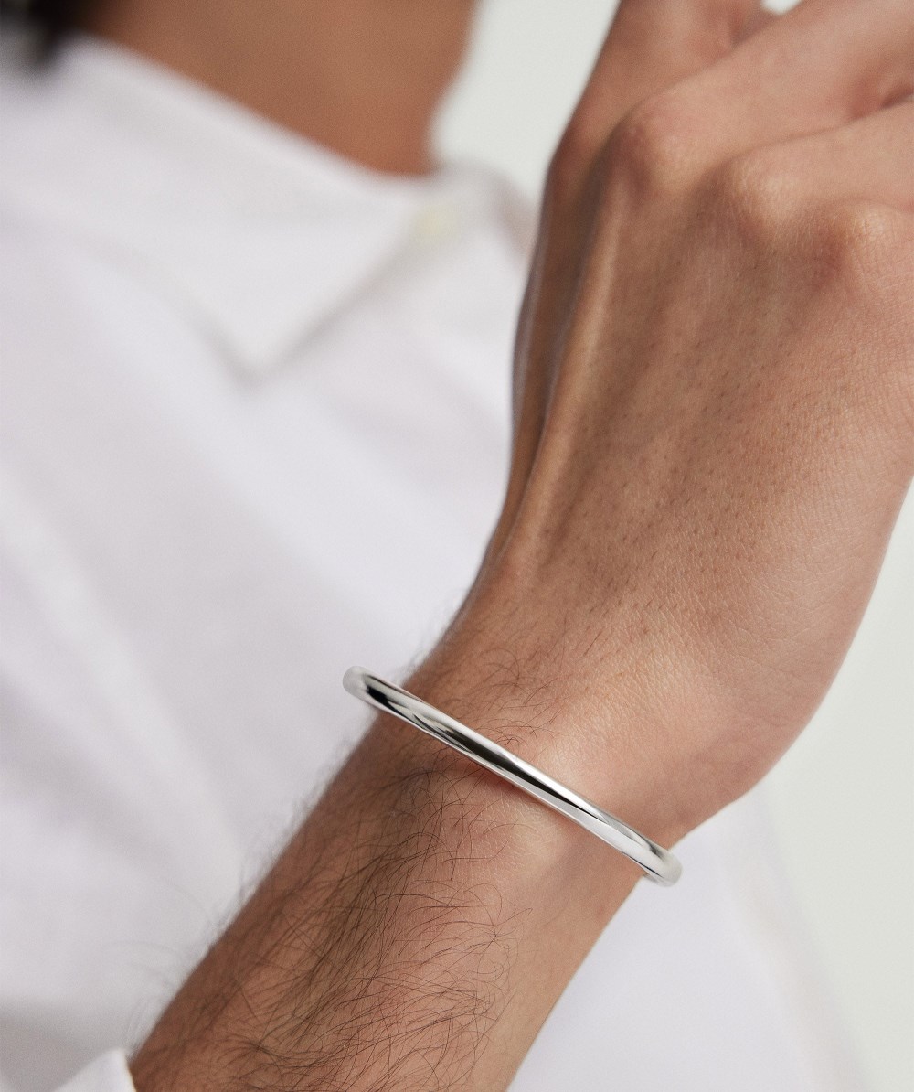 Mejuri Slim Cuff - Sterling Silver Canada Store