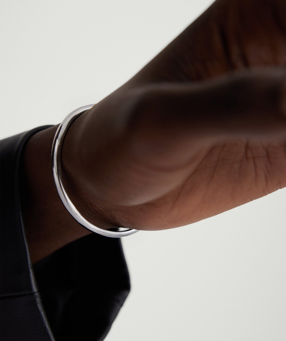 Mejuri Slim Cuff - Sterling Silver Canada Store