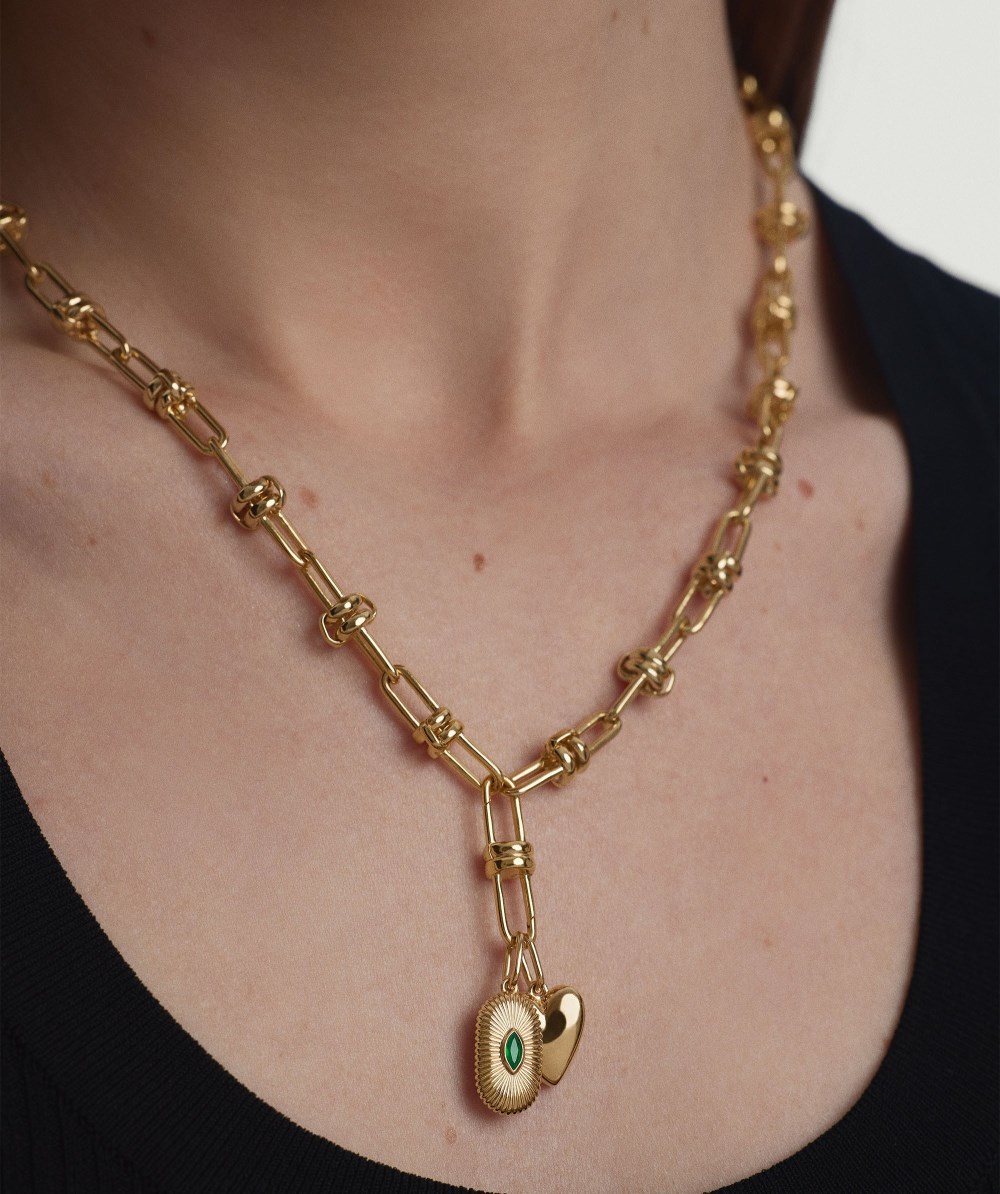 Mejuri Texture Tag - Gold Vermeil Canada Store