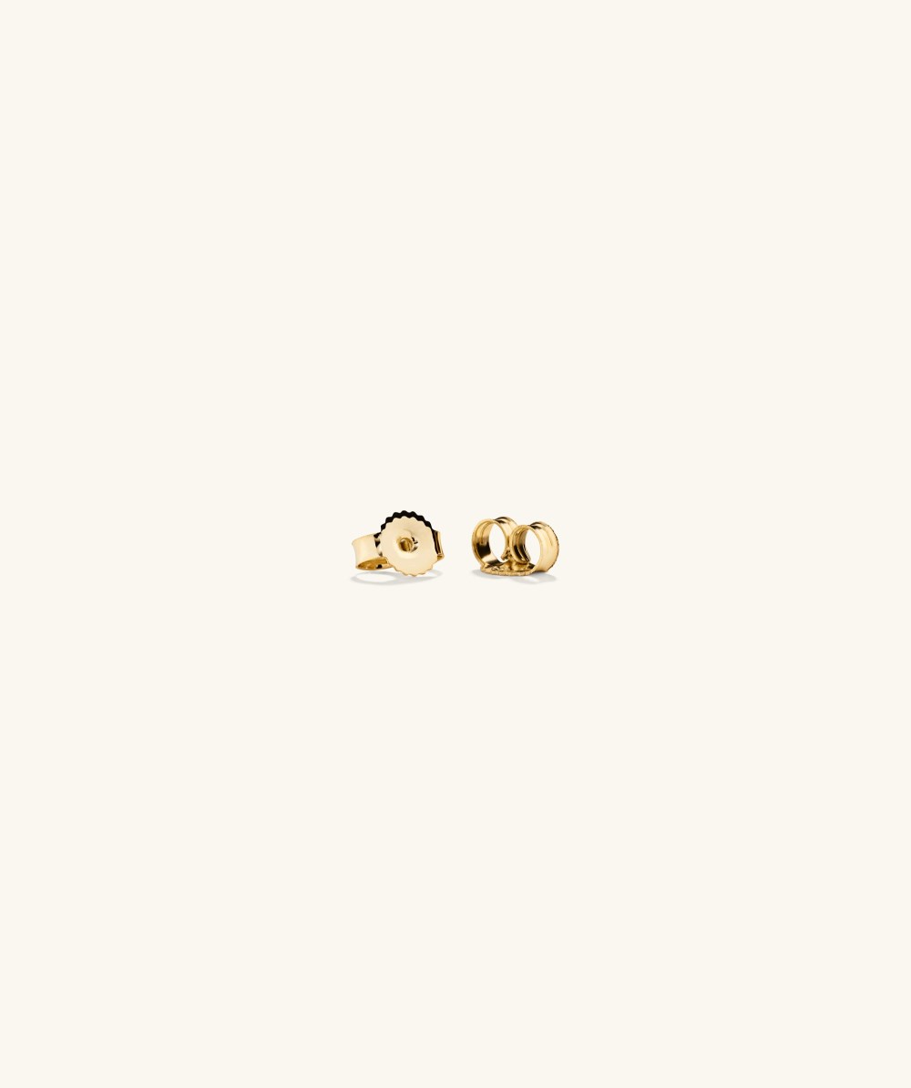 Mejuri Mini Baguette Diamond Studs - 14k Yellow Gold Canada Store