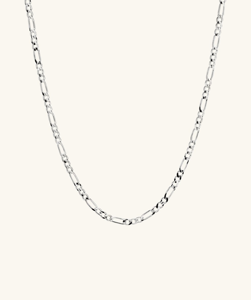 Mejuri Figaro Chain Necklace - Sterling Silver Canada Store