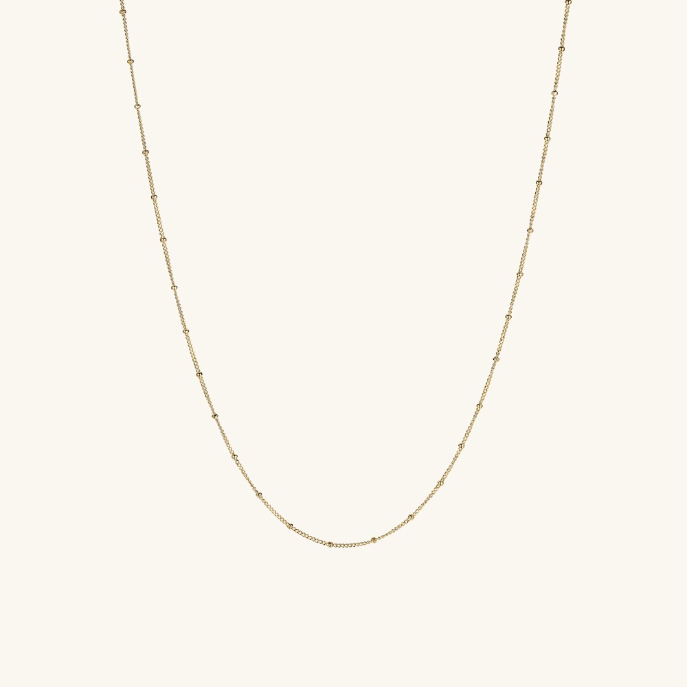 Mejuri Spheres Chain Necklace - 14k Yellow Gold Canada Store