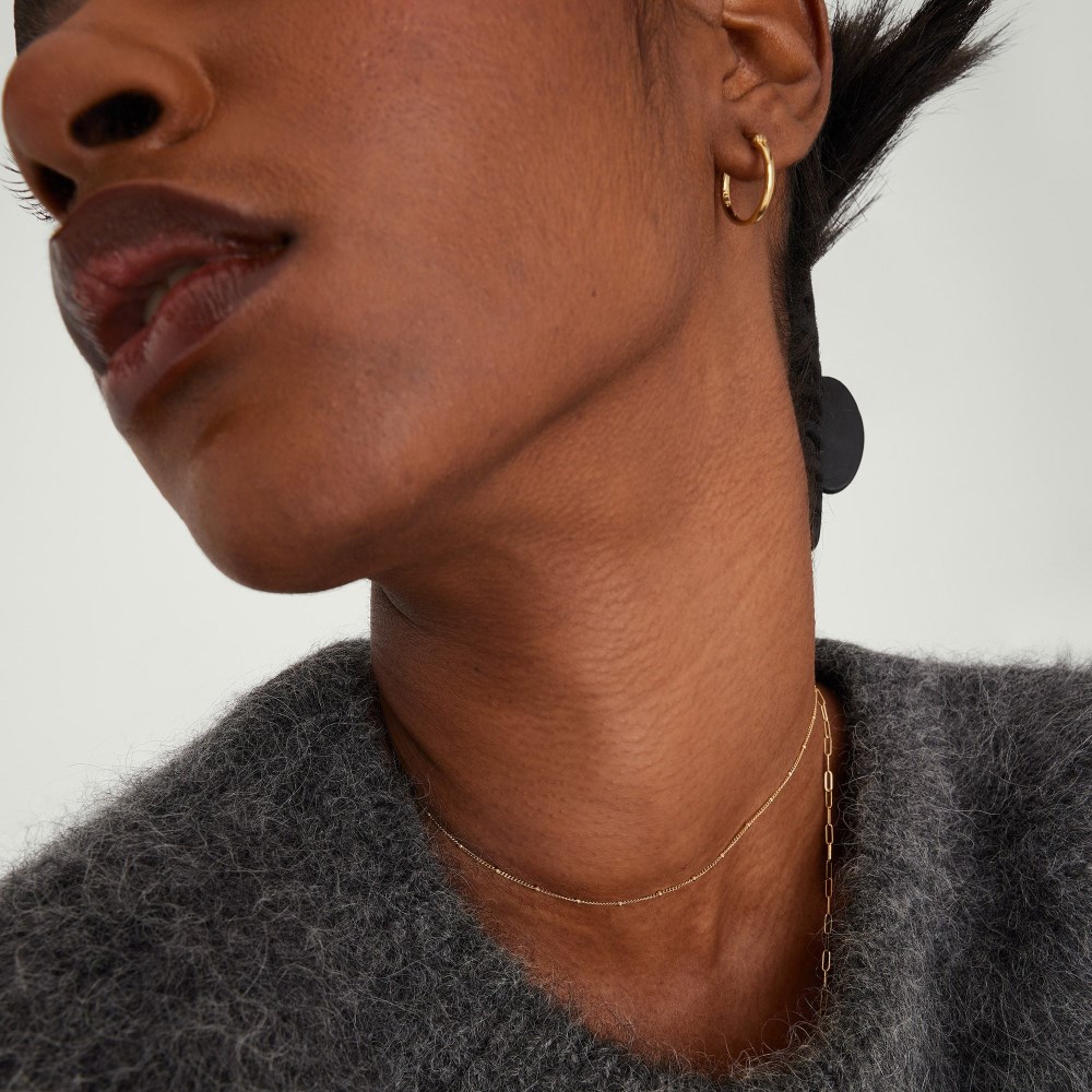 Mejuri Spheres Chain Necklace - 14k Yellow Gold Canada Store