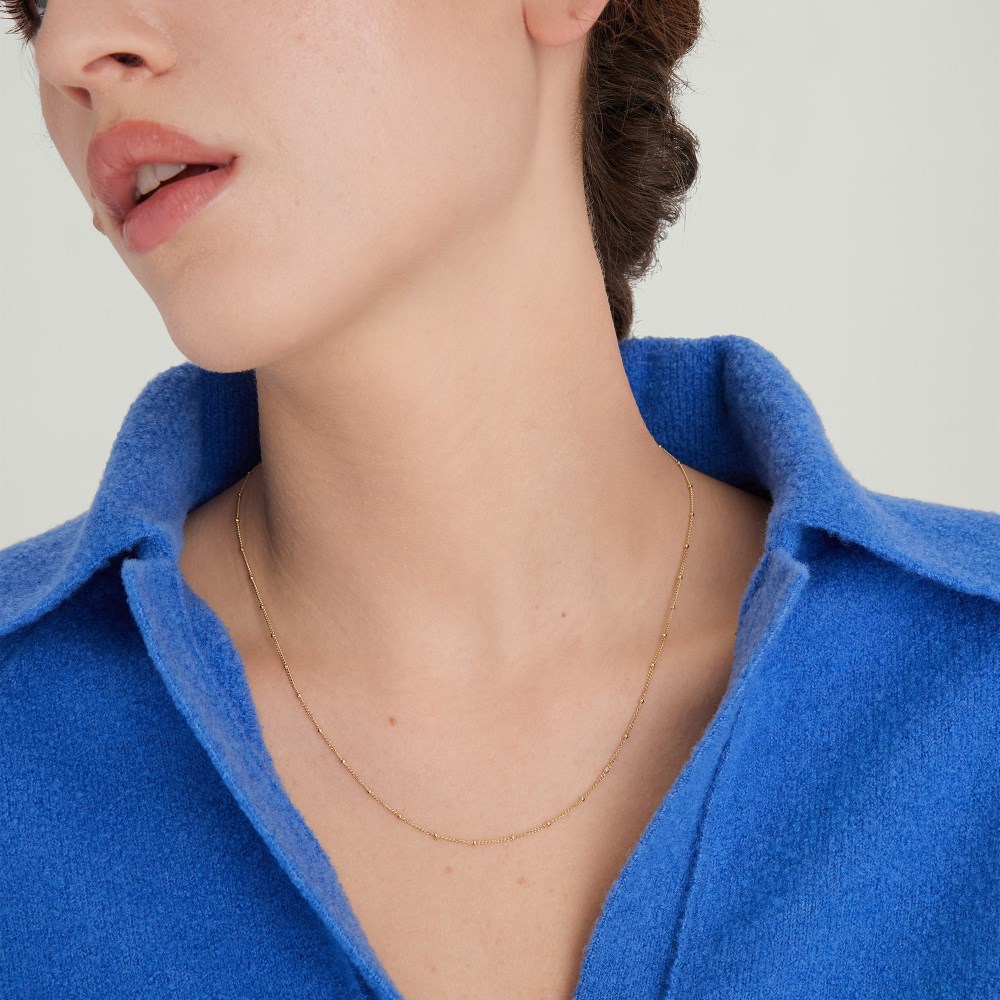 Mejuri Spheres Chain Necklace - 14k Yellow Gold Canada Store