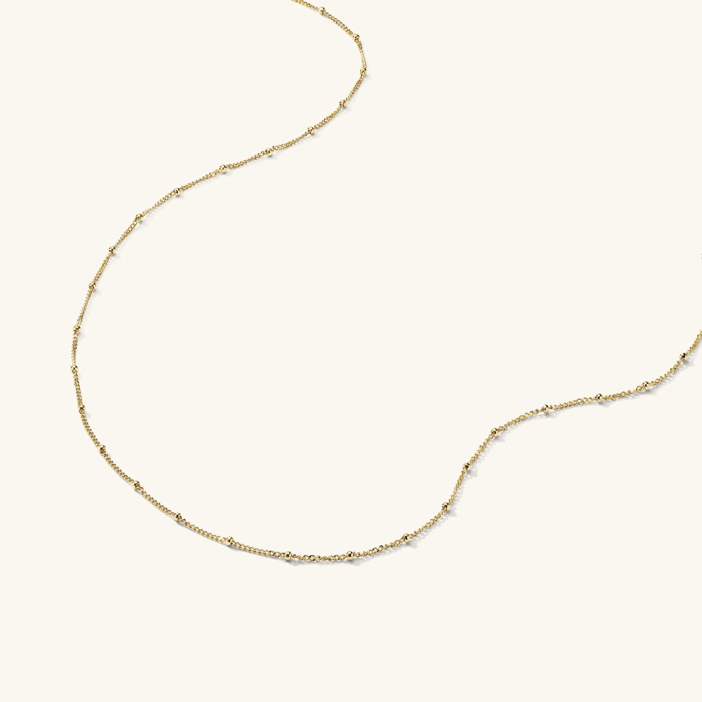 Mejuri Spheres Chain Necklace - 14k Yellow Gold Canada Store