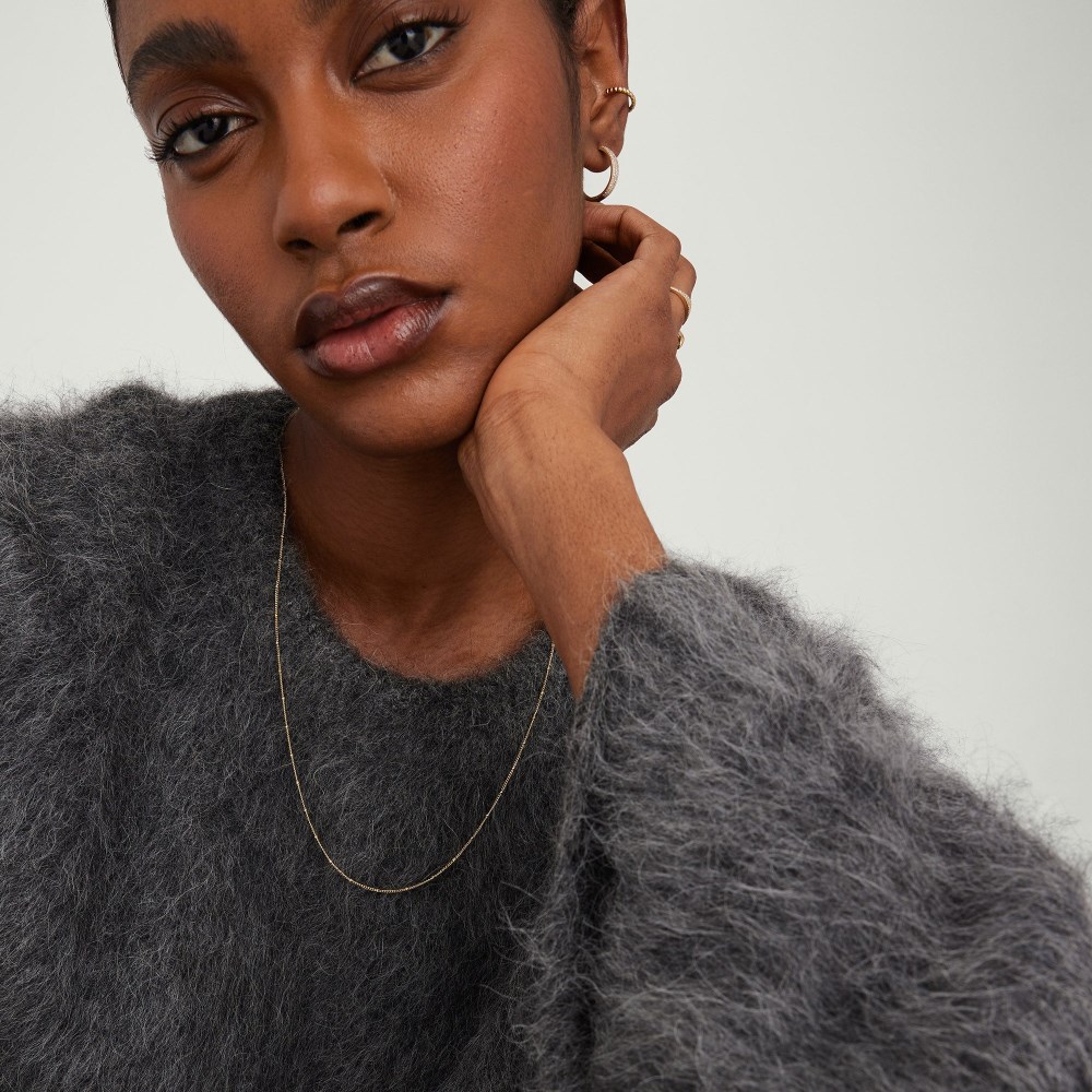 Mejuri Spheres Chain Necklace - 14k Yellow Gold Canada Store