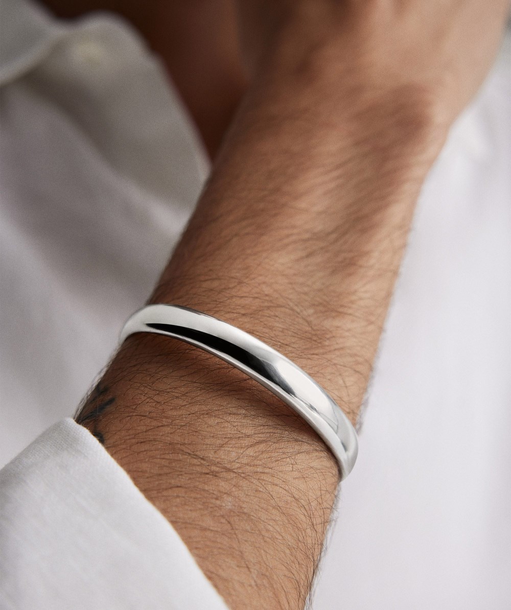 Mejuri Bold Cuff - Sterling Silver Canada Store
