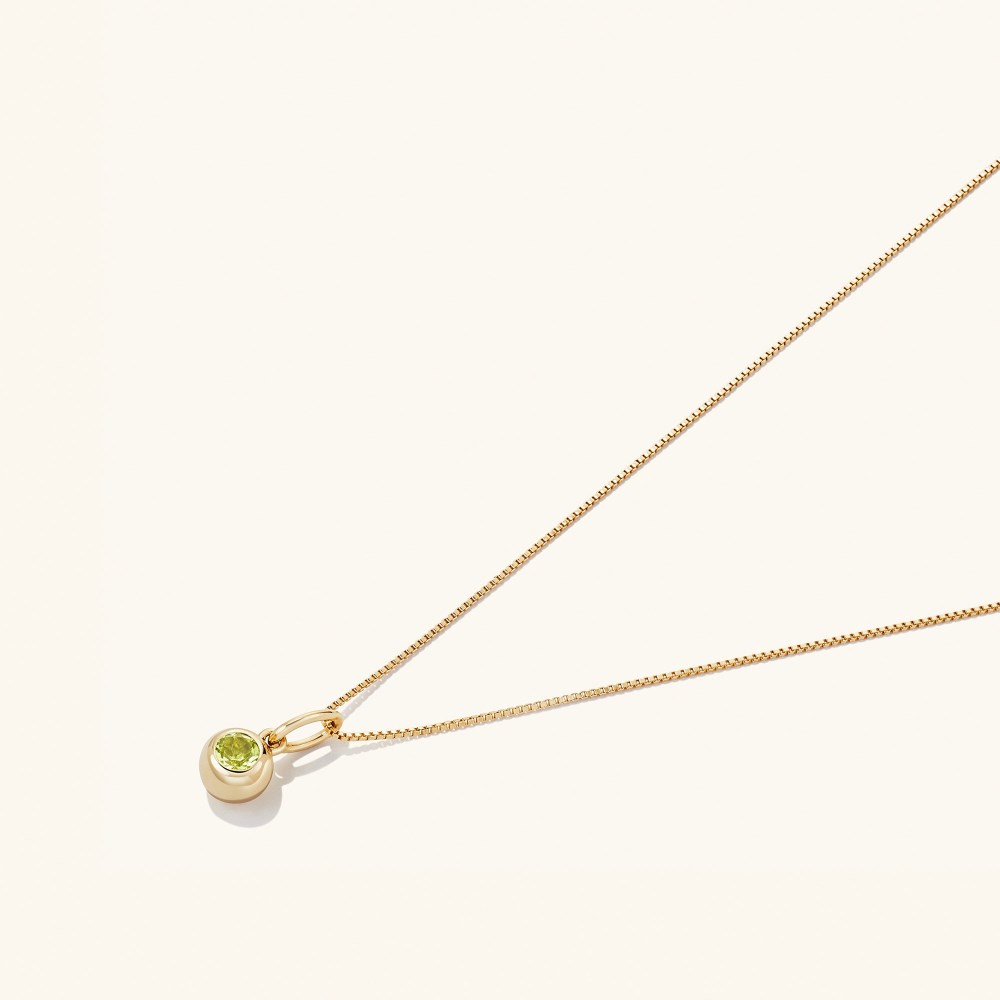 Mejuri Birthstone Sphere Charm - 14k Yellow Gold Canada Store