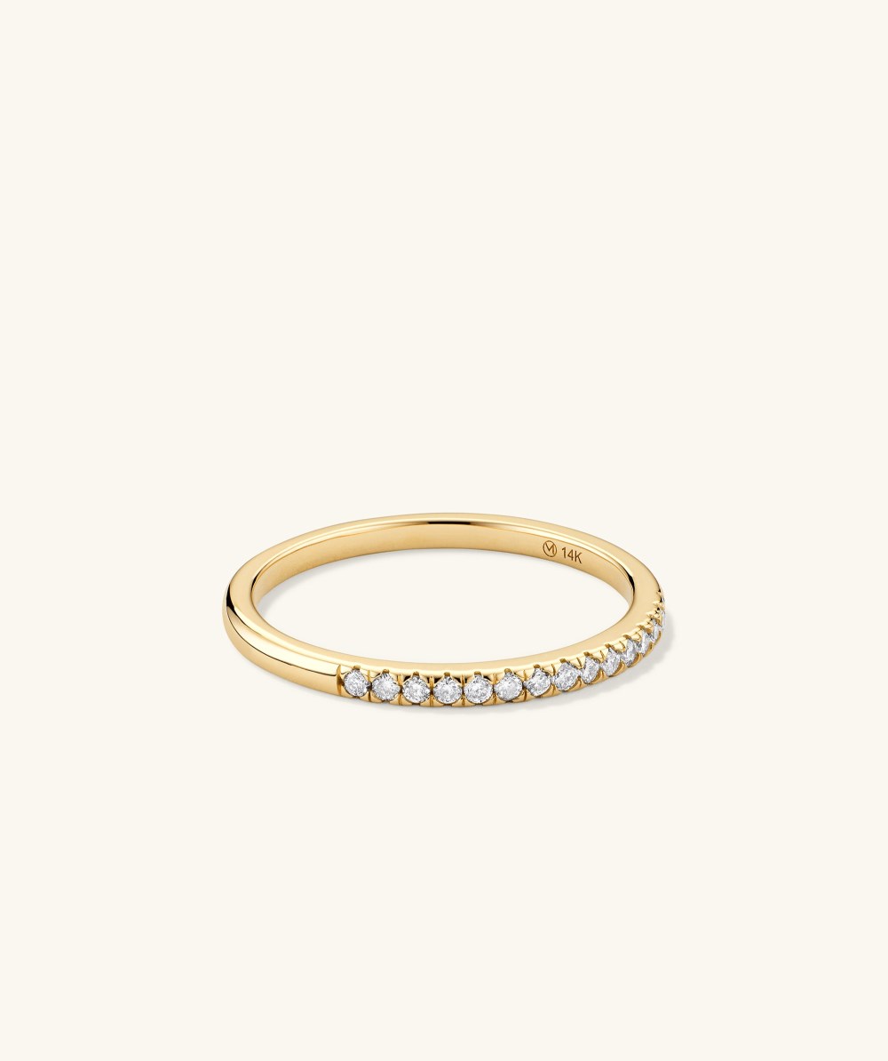 Mejuri Diamonds Team Ring - 14k Yellow Gold Canada Store