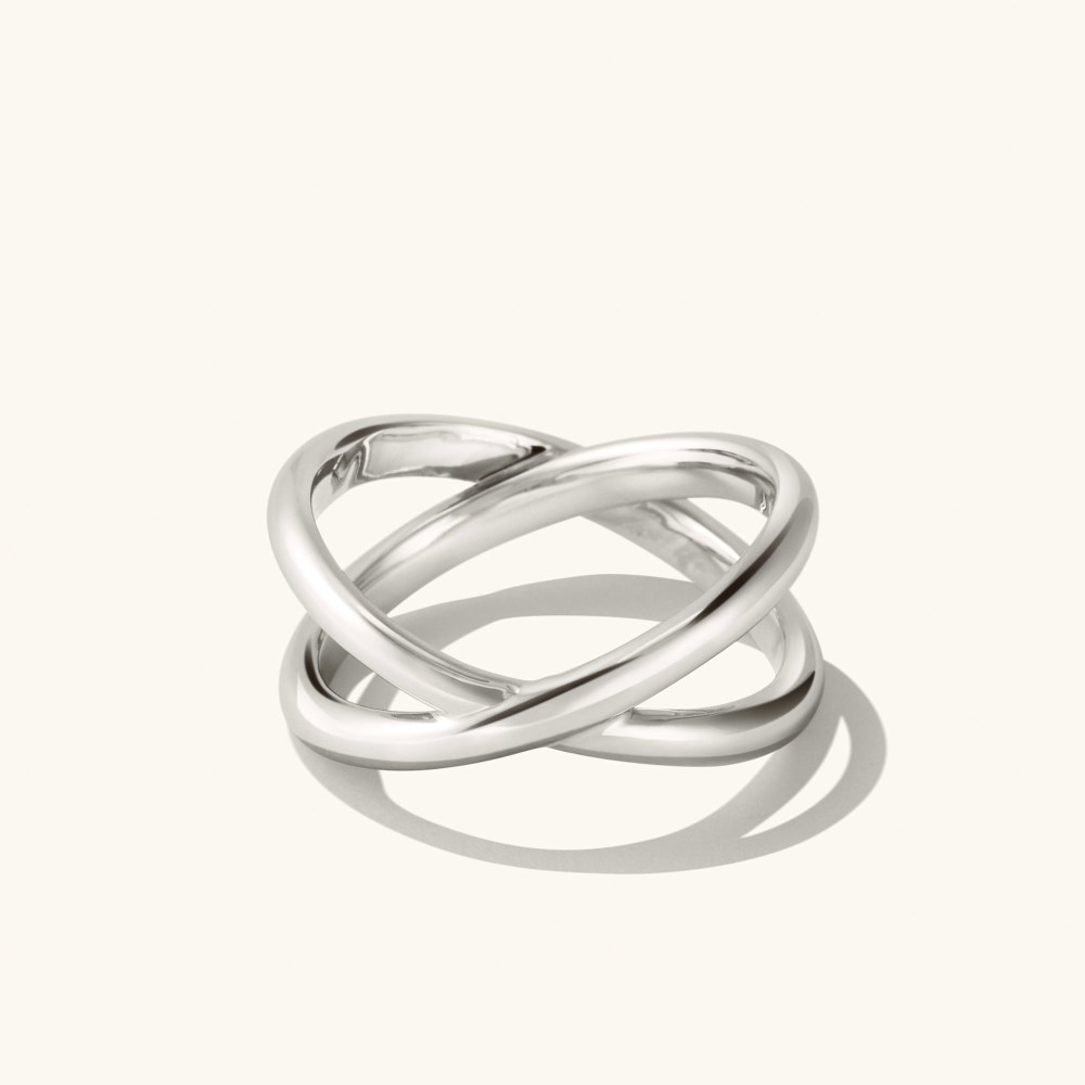 Mejuri X Ring - Sterling Silver Canada Store