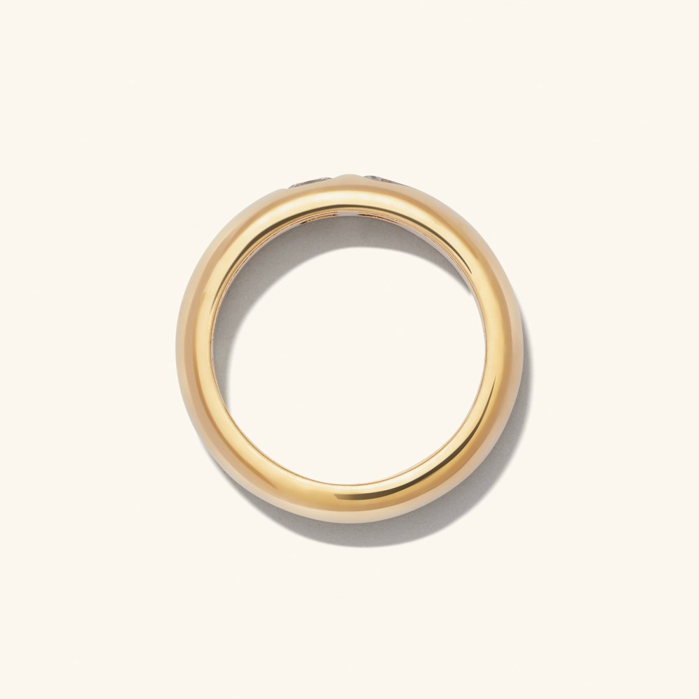 Mejuri Toi et Moi Diamond Ring - 14k Yellow Gold Canada Store