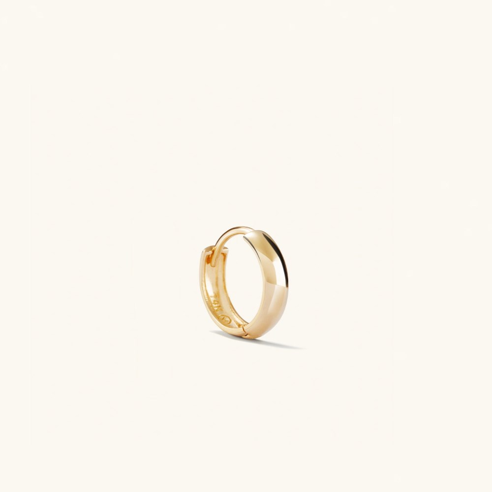 Mejuri Single Bold Huggie Hoop - 14k Yellow Gold Canada Store