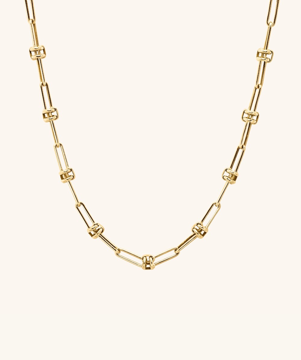 Mejuri Base Chain Necklace - 14k Yellow Gold Canada Store