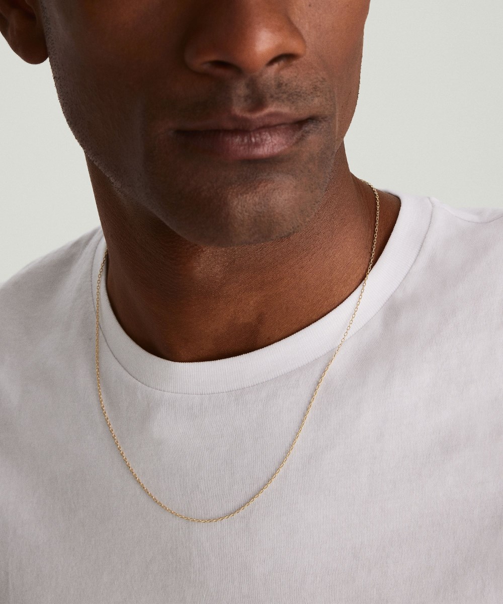 Mejuri Cable Chain Necklace - 14k Yellow Gold Canada Store