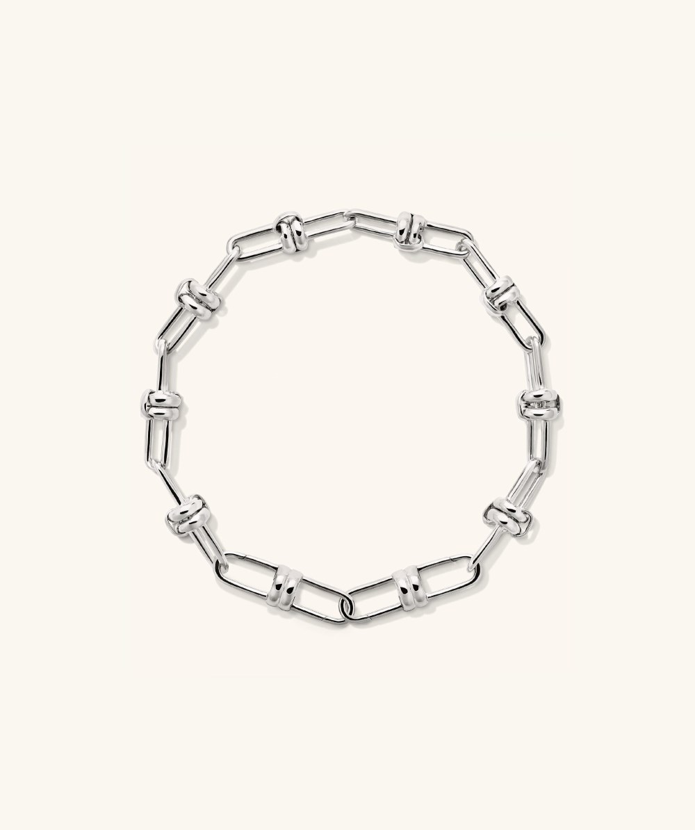 Mejuri Base Chain Convertible Bracelet - Sterling Silver Canada Store