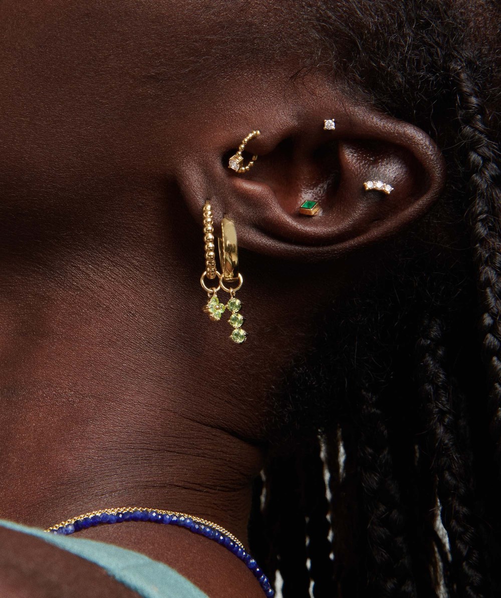 Mejuri Diamond Mini Studs - 14k Yellow Gold Canada Store