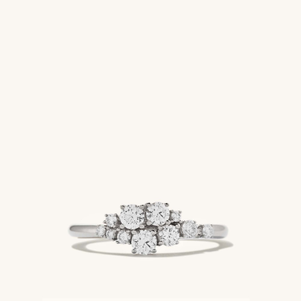 Mejuri Diamonds Cluster Ring - 14k Yellow Gold Canada Store
