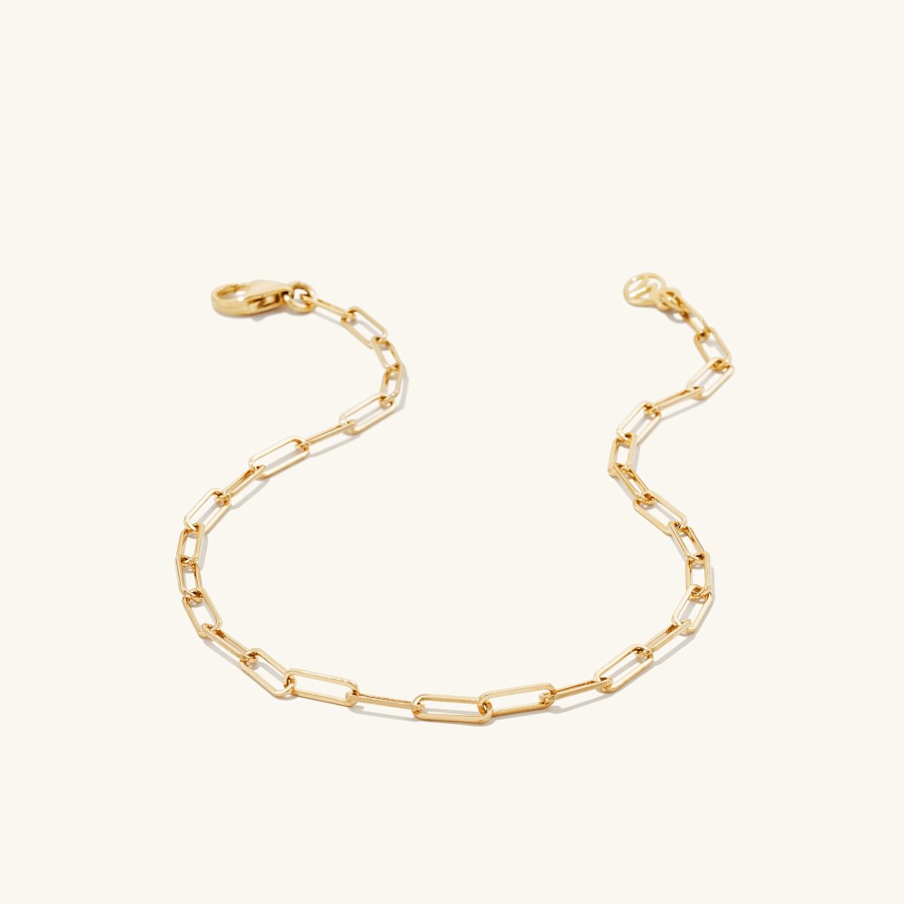 Mejuri Boyfriend Bold Bracelet - 14k Yellow Gold Canada Store