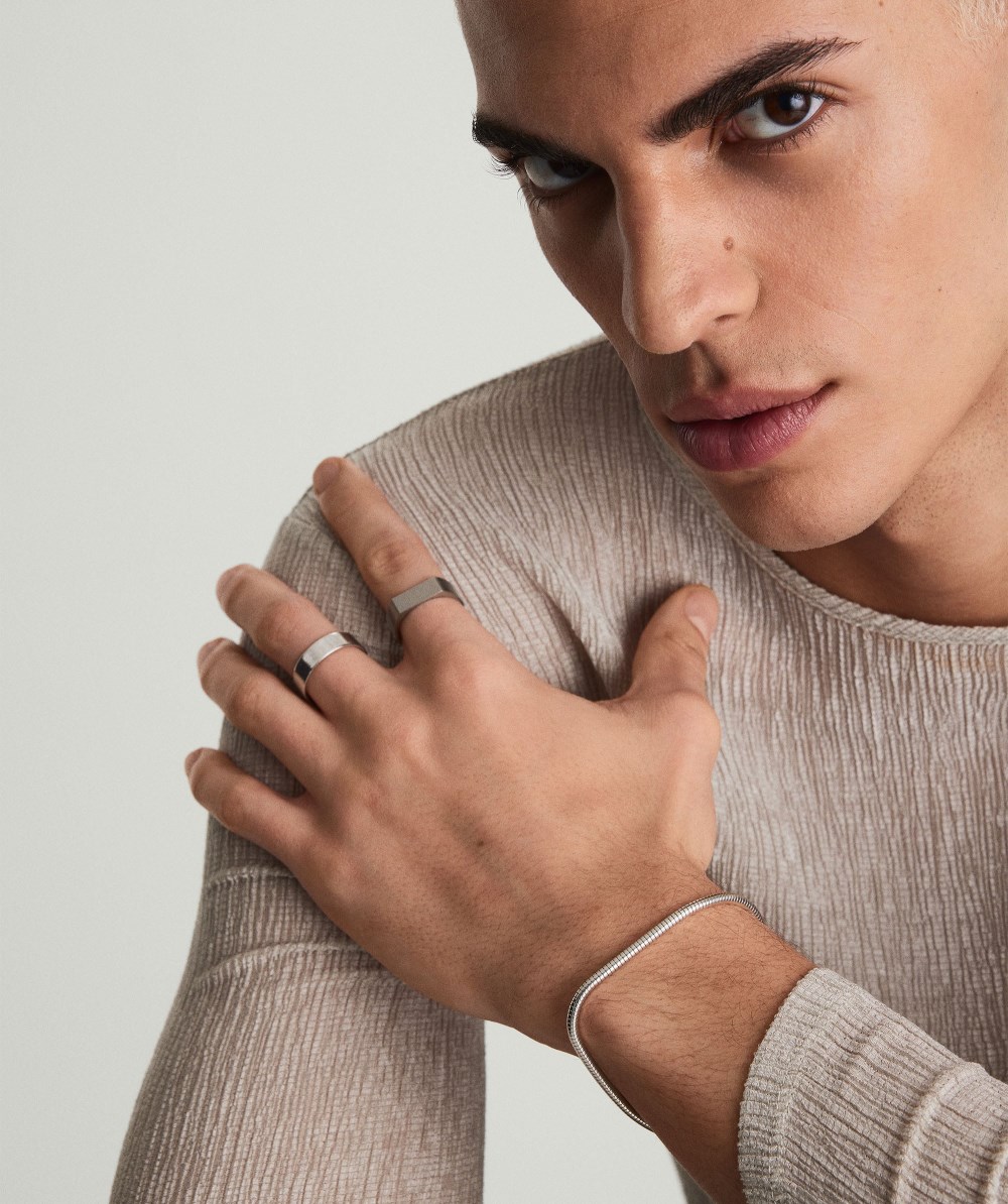 Mejuri Boa Chain Bracelet - Sterling Silver Canada Store