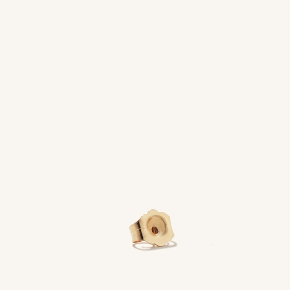 Mejuri Single Pavﾨﾦ Diamonds Long Bar Stud - 14k Yellow Gold Canada Store