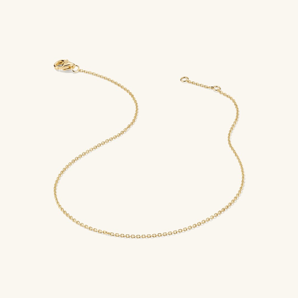 Mejuri Chain Anklet - 14k Yellow Gold Canada Store