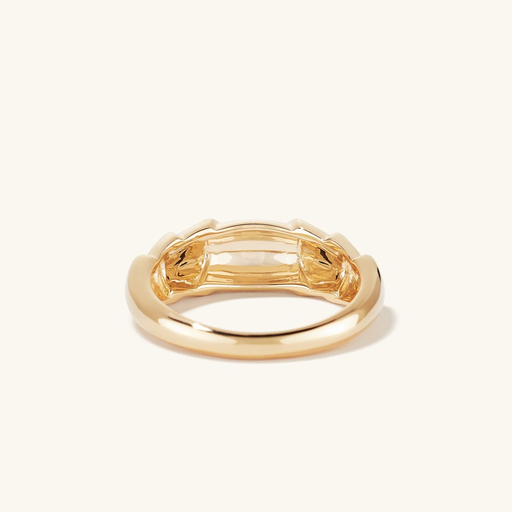 Mejuri NYC D?me Ring - 14k Yellow Gold Canada Store