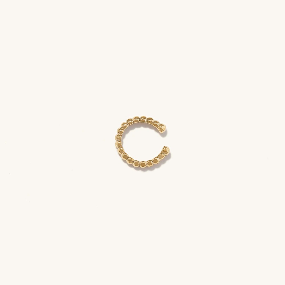 Mejuri Beaded Cuff - Gold Vermeil Canada Store
